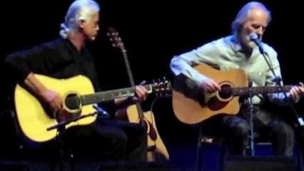 Roy Harper with Jimmy Page in London