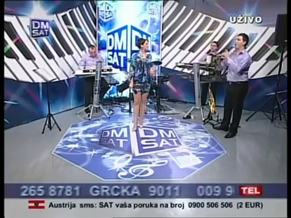 Aneta i grupa Molika-A tebe nema... Dm Sat Uzivo.flv
