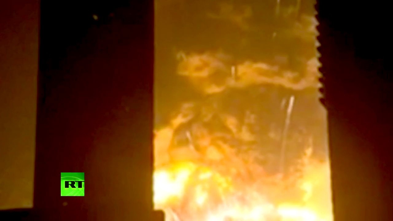 L'énorme explosion de Tianjin capturée depuis un téléphone portable