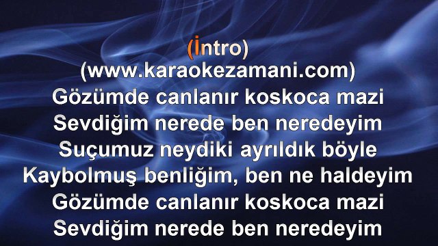 Gülden Karaböcek - Dilek Taşı - 1979 TÜRKÇE KARAOKE