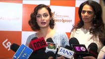 Dia Mirza during Anita Dongre's store launch at High Street Phoenix in Mumbai