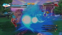 Dragon Ball Xenoverse - SSGSS Goku & SSGSS Vegeta (DLC 3) VS Beerus & Whis
