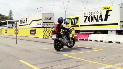 CARNET A2: Examen práctico carnet de moto