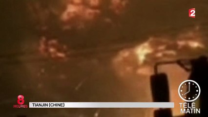 Une gigantesque explosion meurtrit Tianjin en Chine