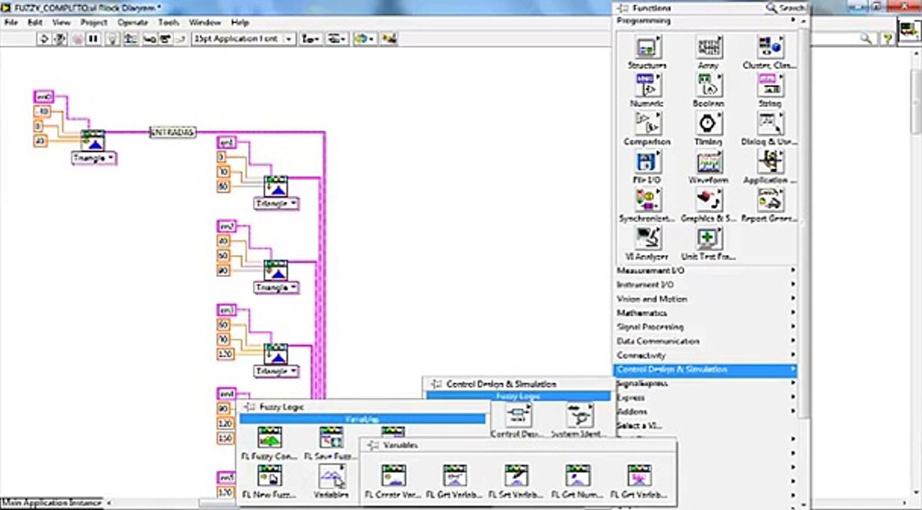 Fuzzy Logic (Labview 2013)(1/2)(EJEMPLO INCLUIDO)