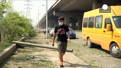 China: 44 muertos y 500 heridos en la doble brutal explosión del puerto de Tianjin