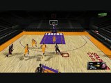 Mario give  Wade a crazy pass to finsh alley oop-NBA 2K11 gameplay