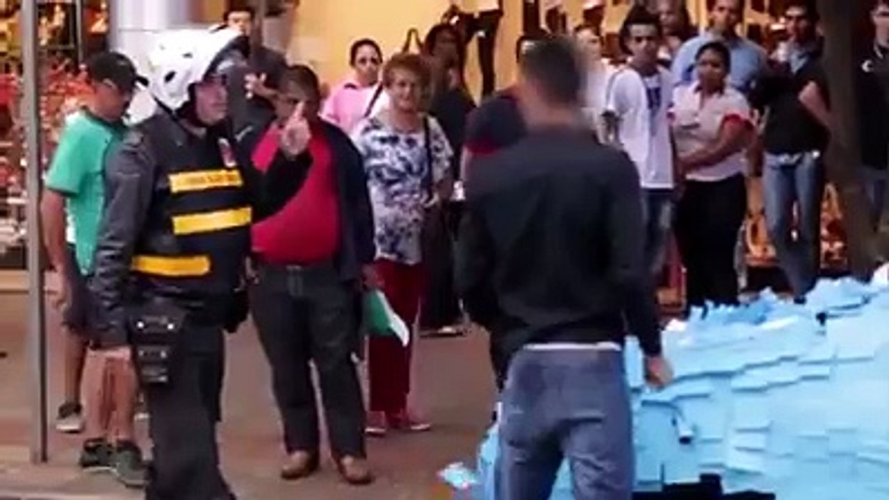 This is what happens if you park in a disable spot