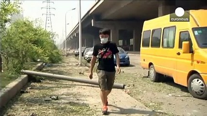 ارتفاع حصيلة ضحايا الإنفجارات في منطقة صناعية بالصين