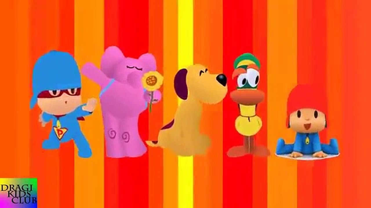 Pocoyo Finger Family Cartoon for Kids | Pocoyo Nursery Rhymes Animation Songs for Children