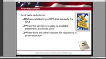 GSA Training: Blanket Purchase Agreements (BPAs) - 5 of 6