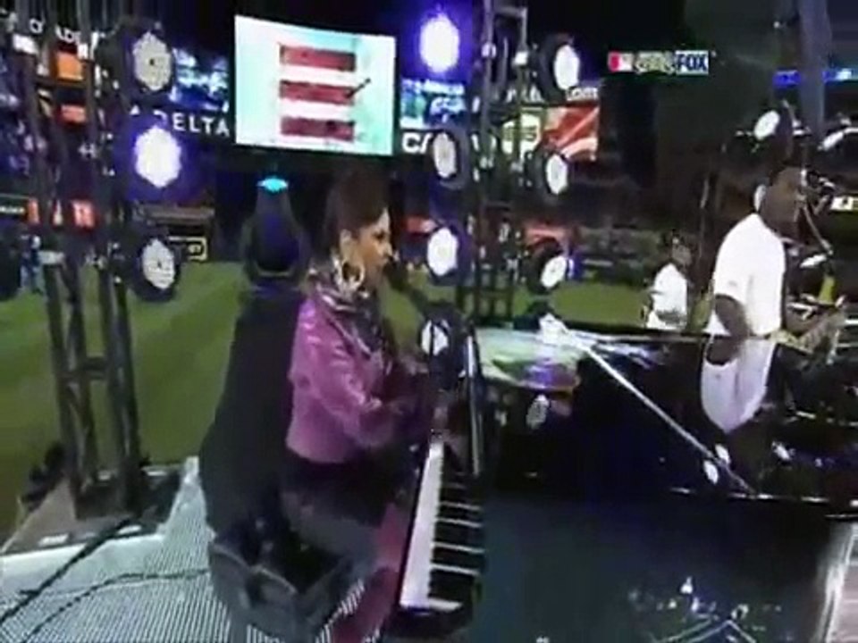 Jay z ft  ALICIA KEYS New York Yankees Game 2 word series