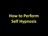 How to Perform Self Hypnosis | Quit Smoking | Mind Control | Hypnotism Weight Loss