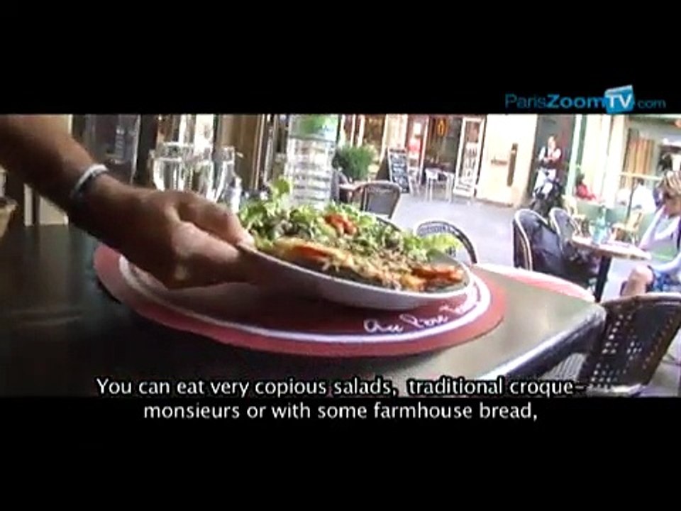 Brasserie parisienne AU PERE TRANQUILLE paris 75001 les halles www.pariszoomtv.com