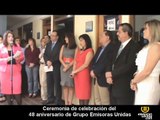 Grupo Emisoras Unidas de Guatemala celebra 48 años de servicio