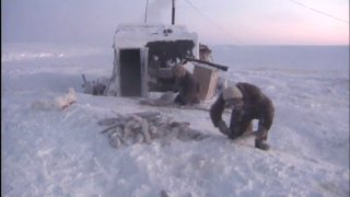Pêcher en Sibérie par moins 40 degrés