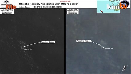 Pesawat SAR kesan palet kayu, tali pinggang di Lautan Hindi