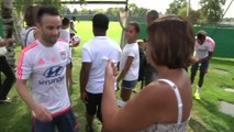 Foot - L1 - OL : Les premières images de Valbuena à l'entraînement