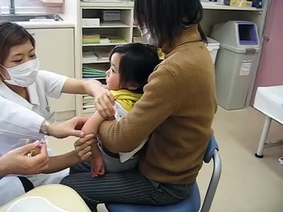 予防注射　injection