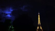 tormenta eléctrica sobre paris junio 2014