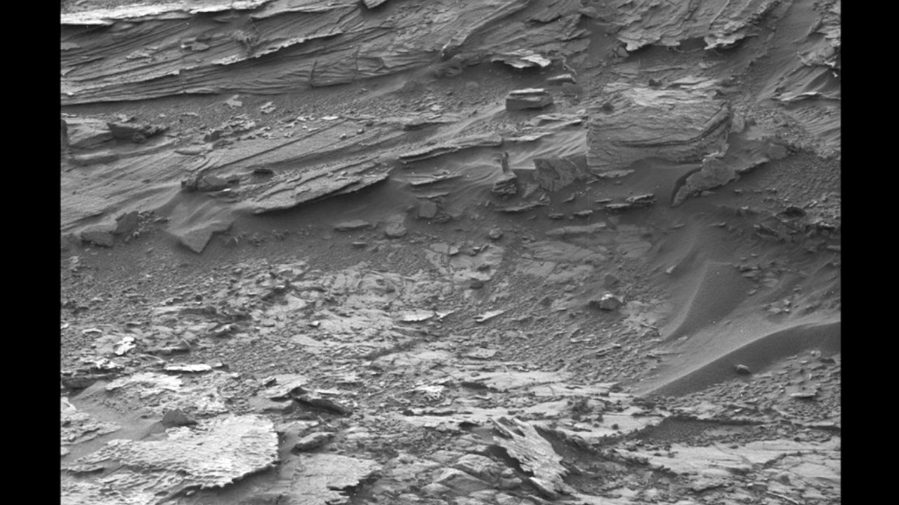 La extraña mujer que pasea por Marte