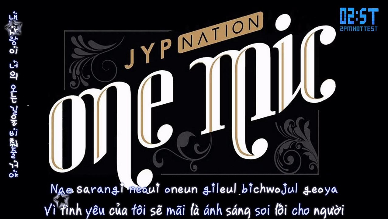 [Vietsub + Kara - 2ST] Don't Leave Me - JYP Nation @ JYP Nation Korea 2014 ‘One Mic’