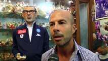 Napoli - Il pastore di Maurizio Sarri approda nel presepe napoletano (12.08.15)