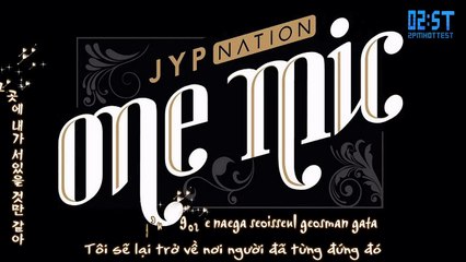 [Vietsub + Kara - 2ST] Suddenly - Jun. K, Jo Kwon, Yerin @ JYP Nation Korea 2014 ‘One Mic’
