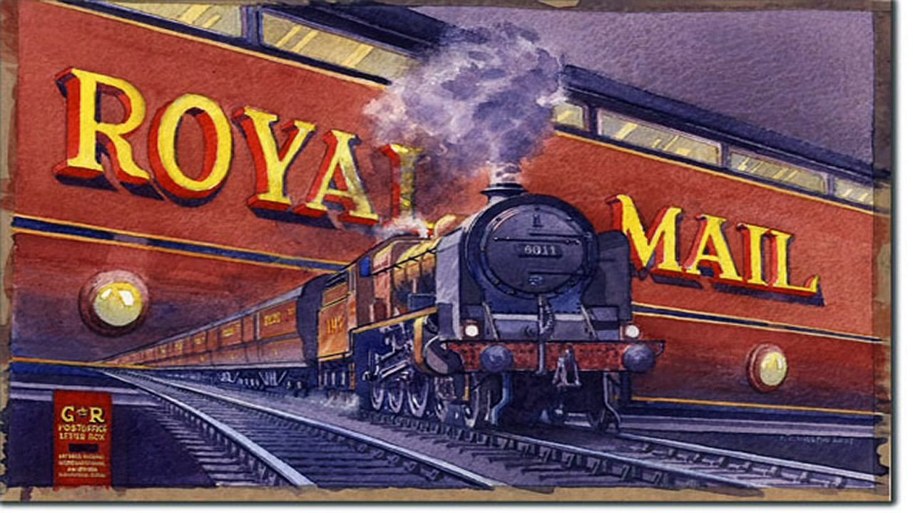 "Night Mail" by W.H. Auden (read by Tom O'Bedlam)