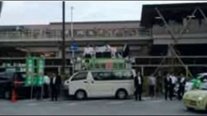 橋下徹が辻元清美の選挙区高槻市でイジリまくる!!