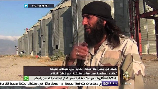 جولة في بعض قرى سهل التي سيطرت عليها كتائب المعارضة بعد معارك عنيفة مع قوات النظام