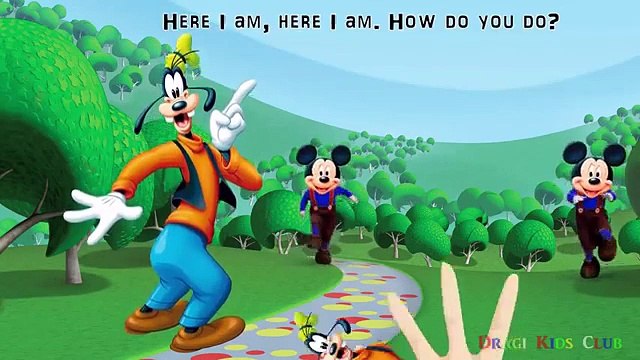 Disney Mickey Mouse Finger Family Song | Nursery Rhymes for Children | Finger Family Mickey Mouse