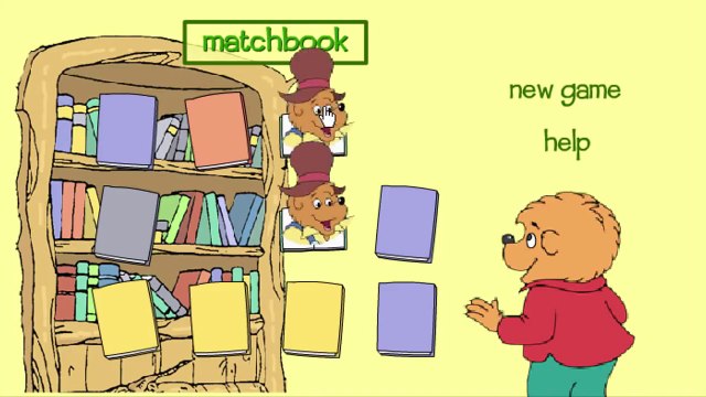 Berenstain Bears Matchbook Animation Sprout PBS Kids Game Play Walkthrough [Full Episode]