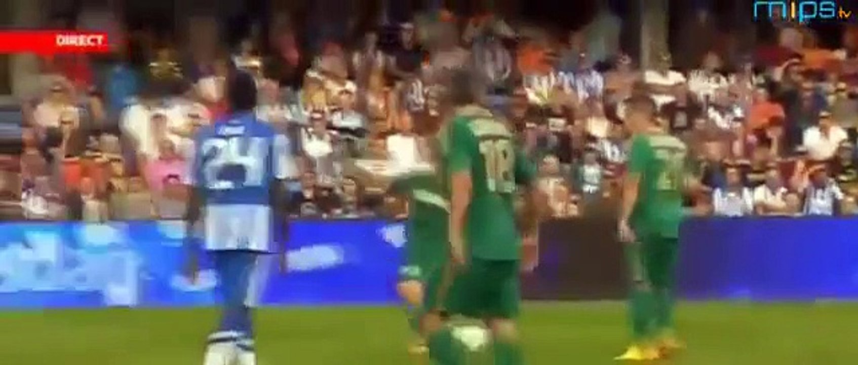 Esbjerg fB -  St Etienne  4   3 Résumé et tous les buts de ce super match