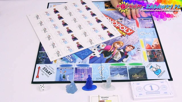 Monopoly Junior - Game / Gra - Disney Frozen - Kraina Lodu - B2247 - Recenzja