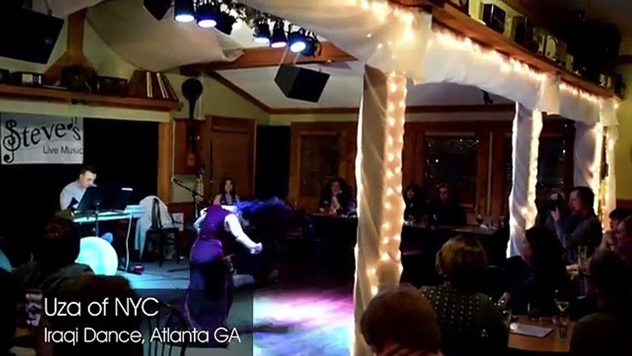 Part 2 - Uza of NYC - Iraqi Dance in Atlanta, GA رقص عراقي - Middle Eastern Dance