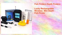 Lucky Rechargeable Wireless 40m Depth Fish Finder