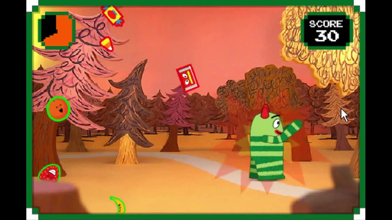 Yo Gabba Gabba Mini Arcade Animation Nick Jr Nickjr Cartoon Game Play