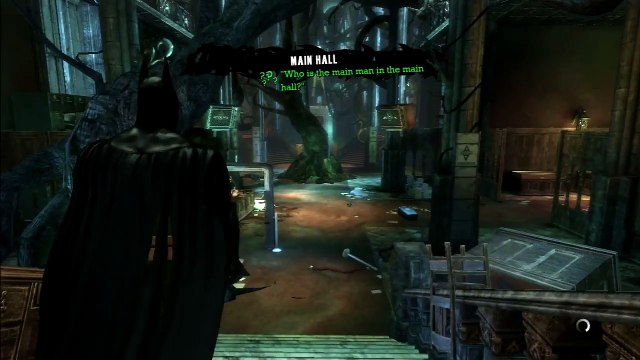 Batman: Arkham Asylum - Riddler's Challenge: Arkham Mansion (2/2) Ridd...