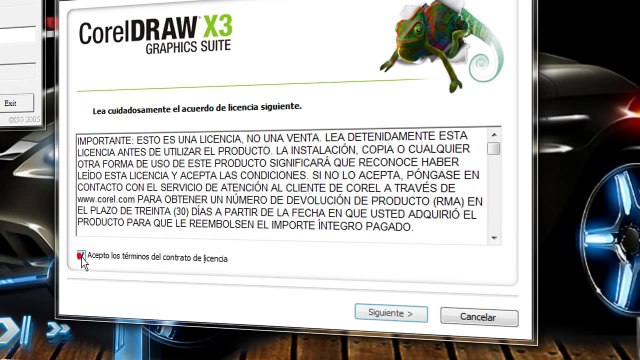 Descargar e Instalar Corel Draw x3
