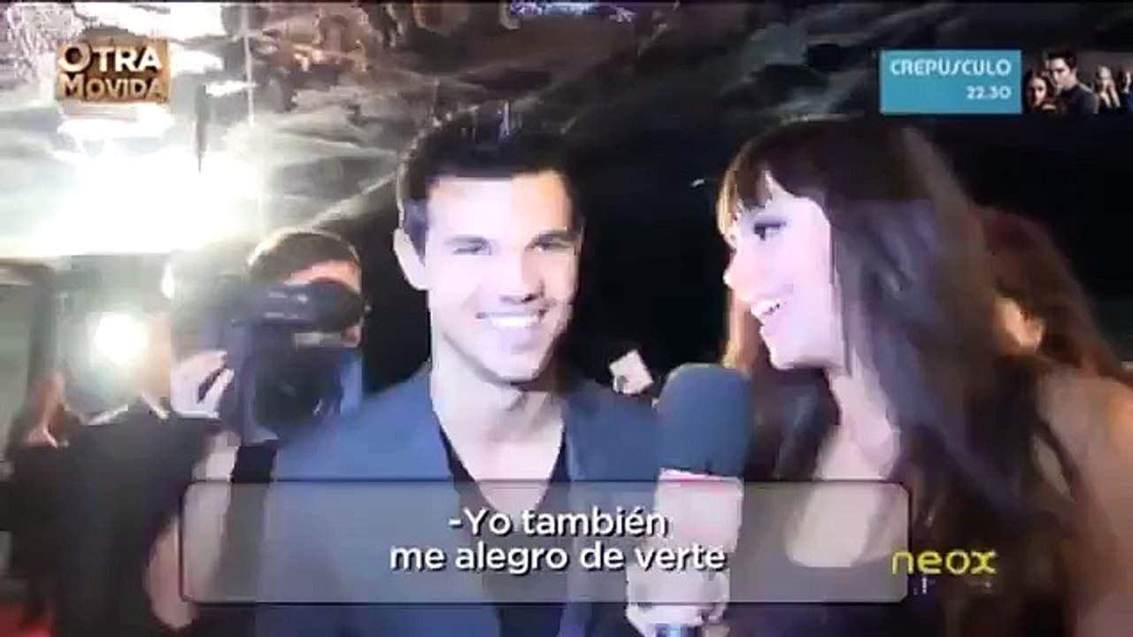 Taylor Lautner: "Hola mi amor,yo soy tu LOBO"