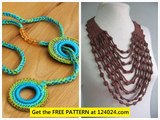 crochet necklaces crochet beaded necklace how to make crochet necklace