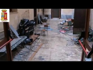 Trapani - La Polizia sequestra un garage con moto rubate (13.08.15)