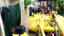 Nubifragio in Calabria, a Rossano evacuate centinaia di persone (13.08.15)