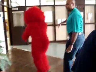 When Elmo Attacks: the Principal!