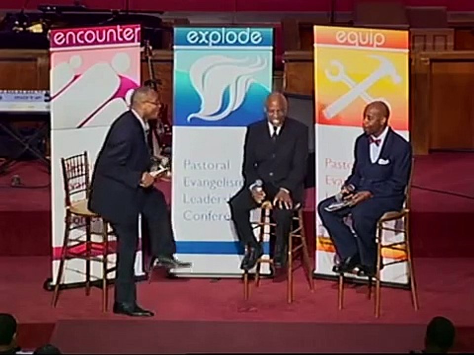 Chaplain Barry Black and Wintley Phipps on Bishop TD Jakes
