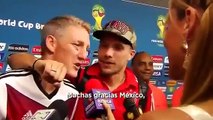 German Footballers Speaking English   Muller, Kroos, Hummels, Schweinsteiger, Klose & Ozil
