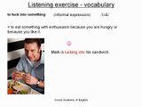 English listening exercise | Restaurant food | English Attack