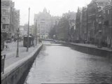 1924: Het nog ongedempte Rokin te Amsterdam - oude filmbeelden