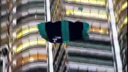 Destroyed in Seconds- Base-Jumping Building Slam